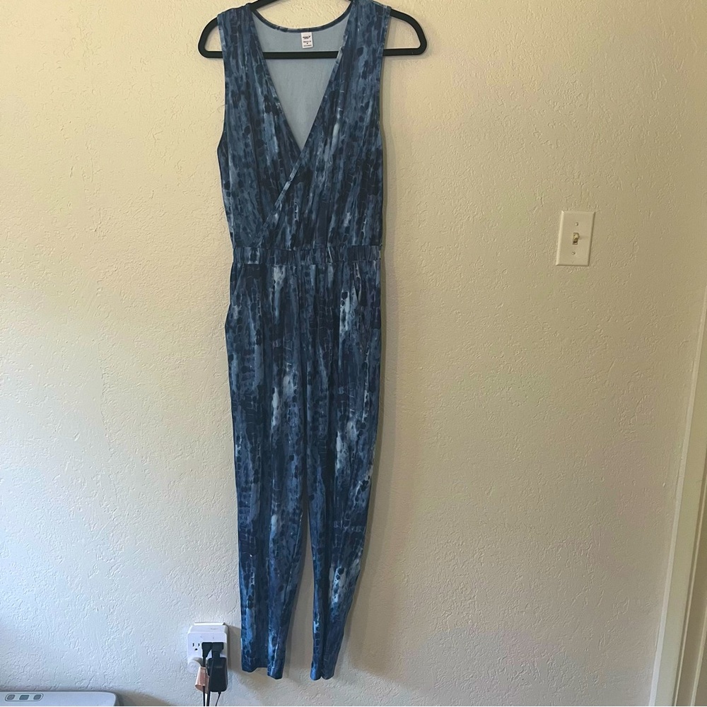 Size Medium blue Old navy romper